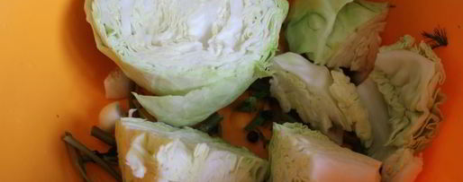 Шаг 1: малосольных огурцов с молодой капустой