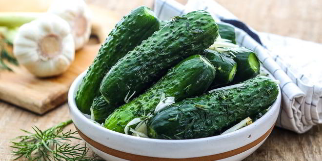 Рецепт малосольных огурцов в пакете