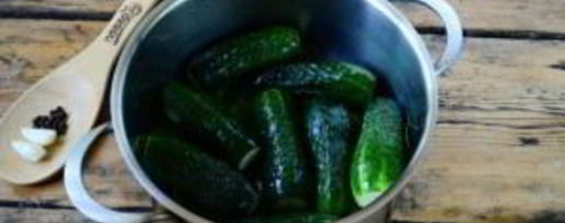 Шаг 2: малосольных огурцов за сутки