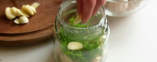 Шаг 1: малосольных шампиньонов