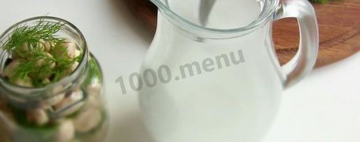 Шаг 3: малосольных шампиньонов