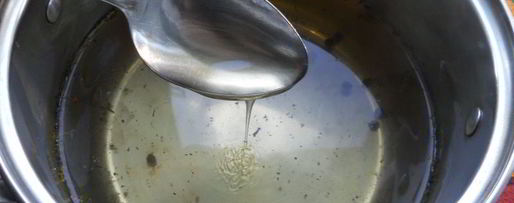 Шаг 2: медового сала