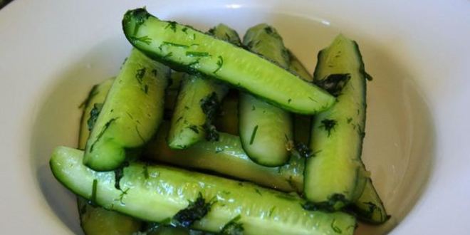 Рецепт огурцов малосольных