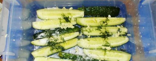 Шаг 5: огурцов малосольных