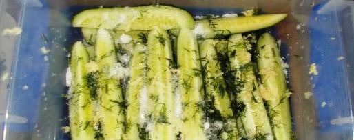 Шаг 6: огурцов малосольных