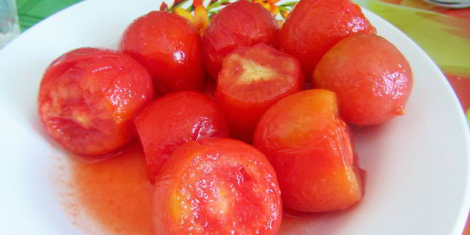 Рецепт помидоров в собственном соку