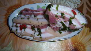 Рецепт Сала по-домашнему