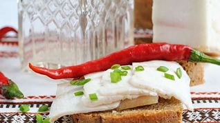 Рецепт Сала соленого по-украински