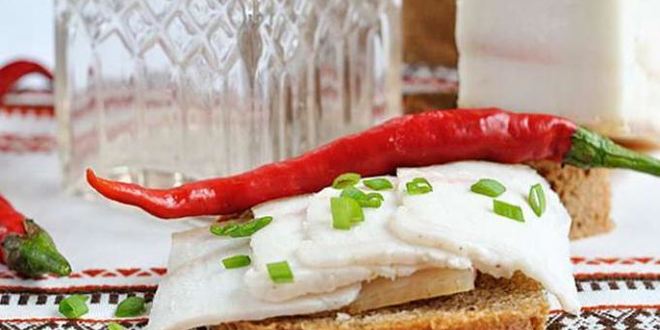 Рецепт сала соленого по-украински