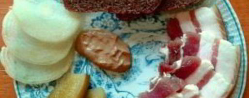 Шаг 4: сала в рассоле по-домашнему