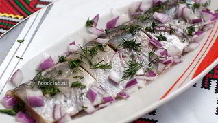 Рецепт Сельди соленой