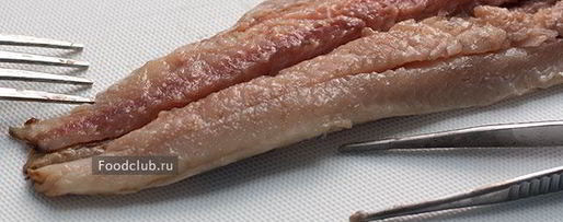 Шаг 4: сельди соленой