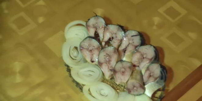 Рецепт скумбрии малосольной