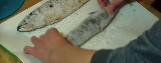 Шаг 1: скумбрии малосольной