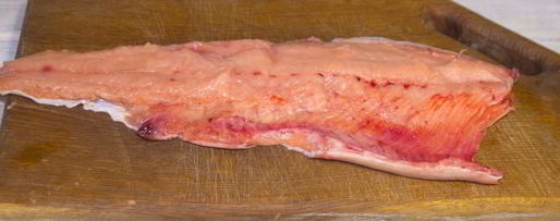 Шаг 4: слабосоленой горбуши под семгу