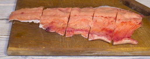 Шаг 5: слабосоленой горбуши под семгу