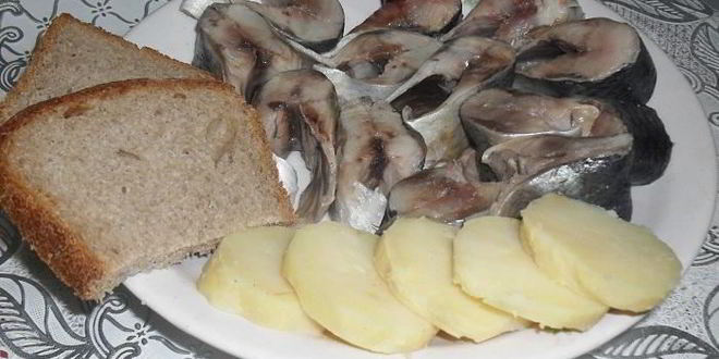 Рецепт слабосоленой селедки