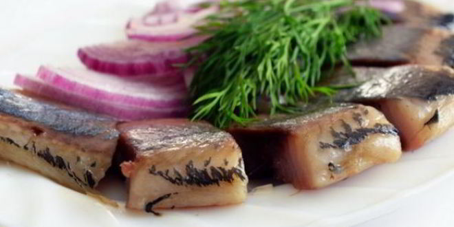 Рецепт соленой сельди в пиве