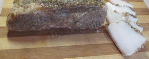 Шаг 5: соленого сала с перцем и чесноком