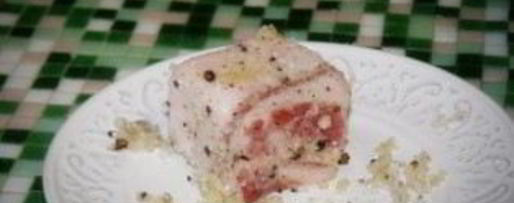 Шаг 3: соленого сала