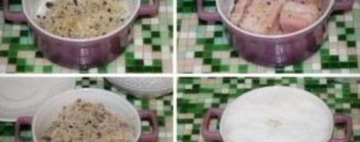 Шаг 4: соленого сала