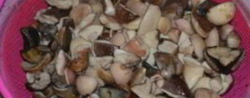 Шаг 3: соленых белых грибов