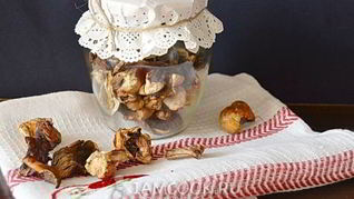 Рецепт Сушеных белых грибов