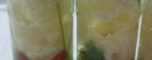 Шаг 4: цветной капусты острой на зиму