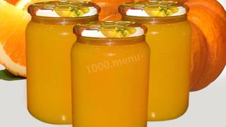 Рецепт Тыквенного сока на зиму с апельсинами