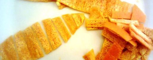 Шаг 2: апельсиновых цукатов