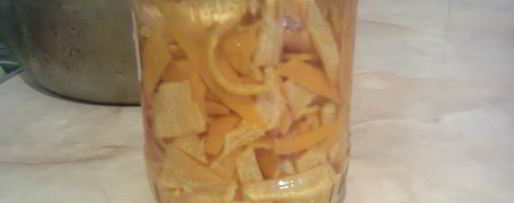 Шаг 3: апельсиновых цукатов