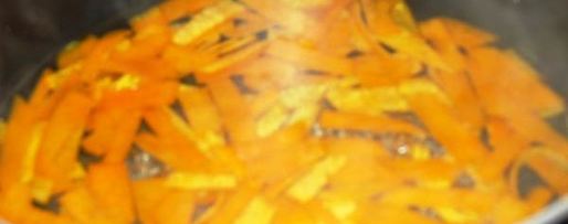 Шаг 5: апельсиновых цукатов