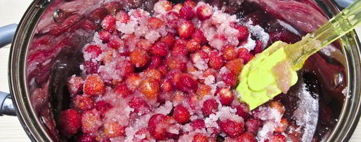 Шаг 3: клубнично-бананового варенье