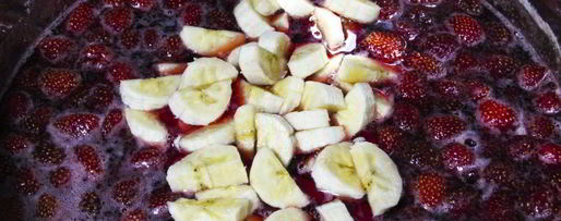 Шаг 9: клубнично-бананового варенье