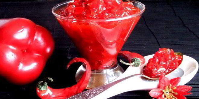 Рецепт конфитюра из перцев