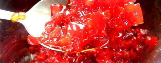 Шаг 10: конфитюра из перцев