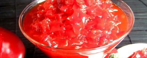 Шаг 12: конфитюра из перцев