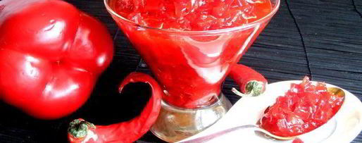 Шаг 13: конфитюра из перцев