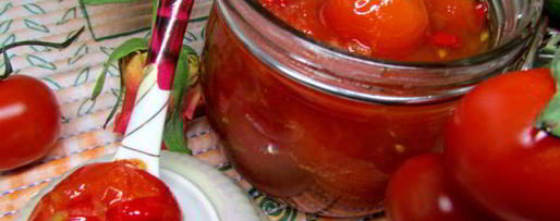 Шаг 4: конфитюра из помидоров черри с перчиком чили