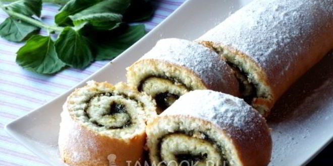 Рецепт рулета с вареньем