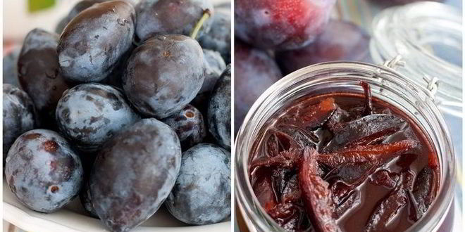 Рецепт сливового варенья с шоколадом