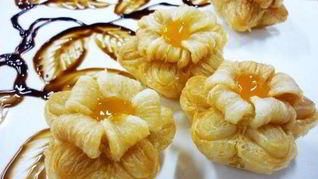 Рецепт Слоеного теста с вареньем