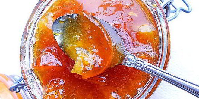 Рецепт цитрусового конфитюра с яблоком и имбирем