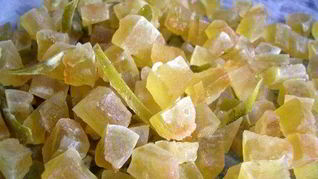 Рецепт Цукатов из арбузных корок с лаймом