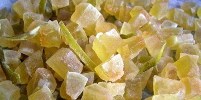 Рецепт цукатов из арбузных корок с лаймом