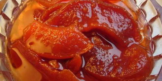 Рецепт варенья из айвы дольками