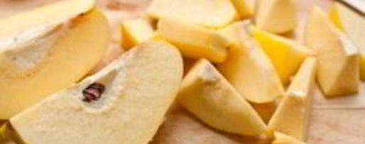 Шаг 1: варенья из айвы дольками