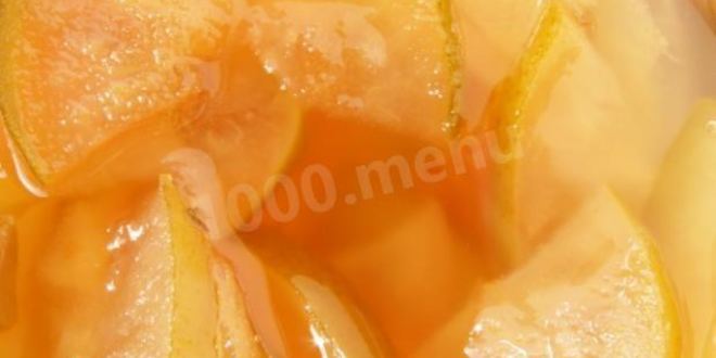 Рецепт варенья из арбуза с яблоками