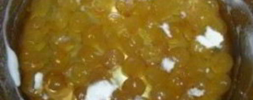 Шаг 2: варенья из белой черешни