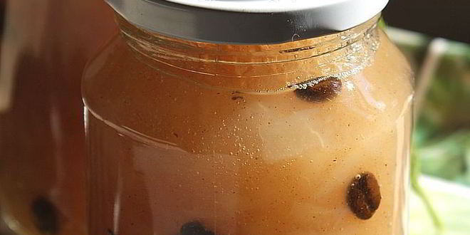 Рецепт варенья из груш с кофейными зернами